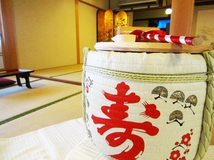 鏡開き　大神神社の挙式