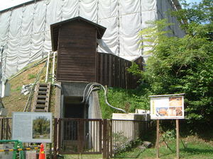 高松塚古墳の写真