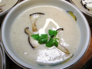 椎茸のスープ