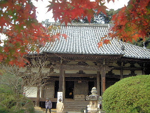 長岳寺本堂
