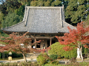 長岳寺本堂