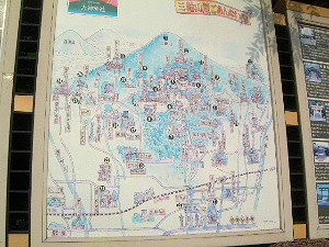 大神神社の境内地図