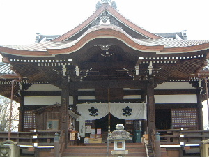 太子堂　橘寺の本堂